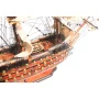 Drewniany model żaglowca HMS Victory 86 cm z rozwiniętymi żaglami - prestiżowa dekoracja marynistyczna